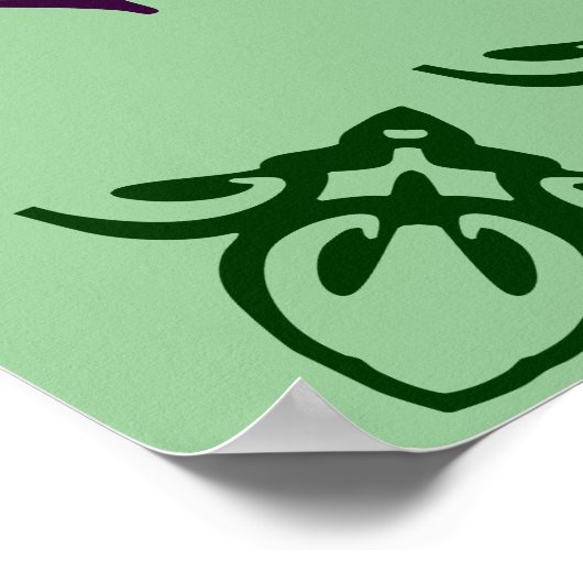 POSTER SIGNE DE COBLEROCK (Coin)