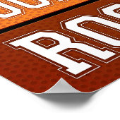 Poster Signe de fermeture de la salle de basket-ball (Coin)