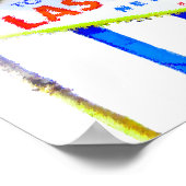 Poster SIGNE DE FÊTE DE Mariage DE Las Vegas (Coin)