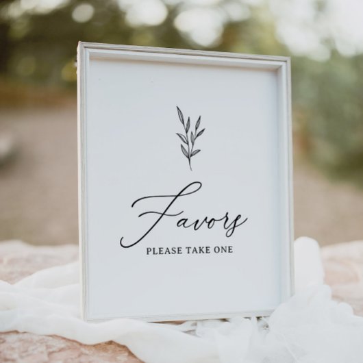 Poster Signe de Fête des mariées Boho minimale