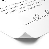 Poster Signe de jauge de couches. Jeu de baby shower mini (Coin)