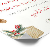 Poster SIGNE DE JEU Baby shower Noël Candy Jar (Coin)