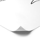 Poster SIGNE DE JEU Fête des mariées Raffin (Coin)