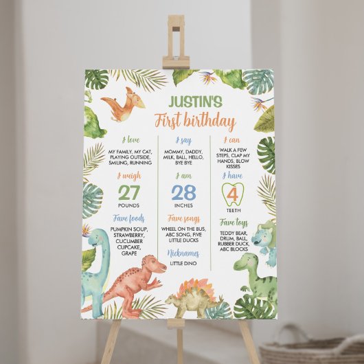 POSTER SIGNE DE JEUX DE L'ANNIVERSAIRE DES DINORES DE LA 