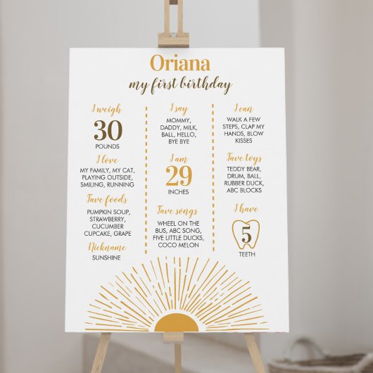 POSTER SIGNE DE JEUX DU PREMIER ANNIVERSAIRE