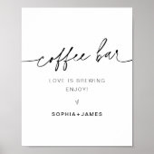 Poster SIGNE DE LA BARRE À Café EVERLEIGH (Devant)