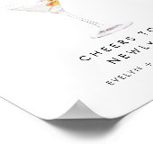 Poster SIGNE DE LA BARRE MARtini Mariage STELLA (Coin)