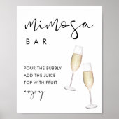 Poster SIGNE DE LA BARRE STELLA Mimosa (Devant)