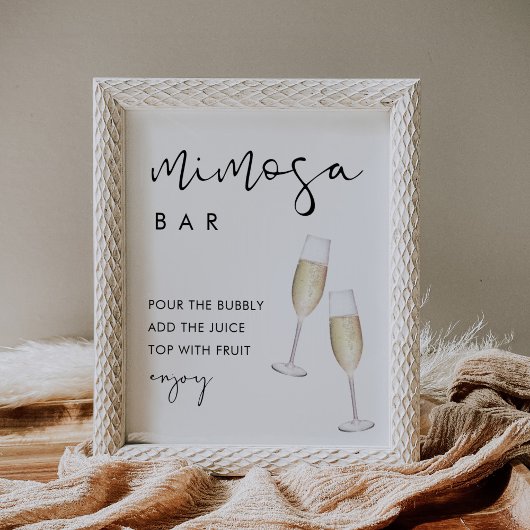 Poster SIGNE DE LA BARRE STELLA Mimosa