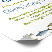 Poster Signe de la Capsule de l'Anniversaire de la Grande (Coin)