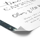 Poster Signe de la capsule de temps spatial | Anniversair (Coin)