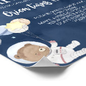 Poster Signe de la capsule d'heure d'anniversaire de Safa (Coin)