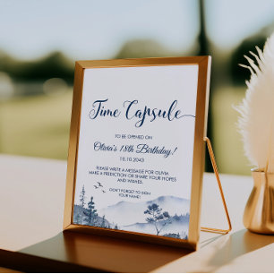 Poster Signe de la Capsule d'hiver