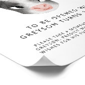 Poster Signe de la capsule temporelle | Cow Boy Anniversa (Coin)