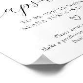 Poster Signe de la capsule temporelle des fleurs d'agrume (Coin)