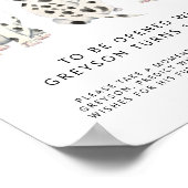 Poster Signe de la capsule temporelle | Fête d'anniversai (Coin)