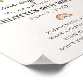 Poster signe de la fête de la capsule temporelle de boho  (Coin)