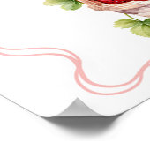 Poster SIGNE DE LA FÊTE DE RESTAURATION DE COquette Berry (Coin)