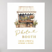 Poster Signe de la fête PhotoBooth (Devant)