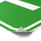 Poster SIGNE DE LA ROUTE DE Kaboul EN Afghanistan (Coin)