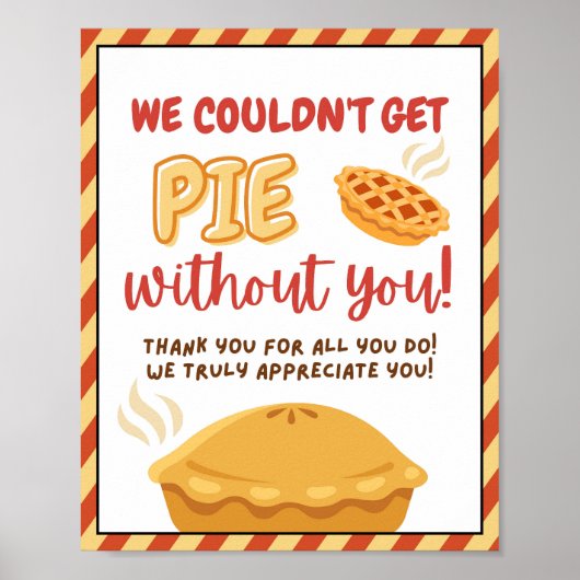 Poster Signe de la semaine d'appréciation, Signe d'appréc (Devant)