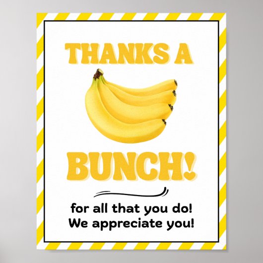 Poster Signe de la semaine d'appréciation, Signe d'appréc (Devant)