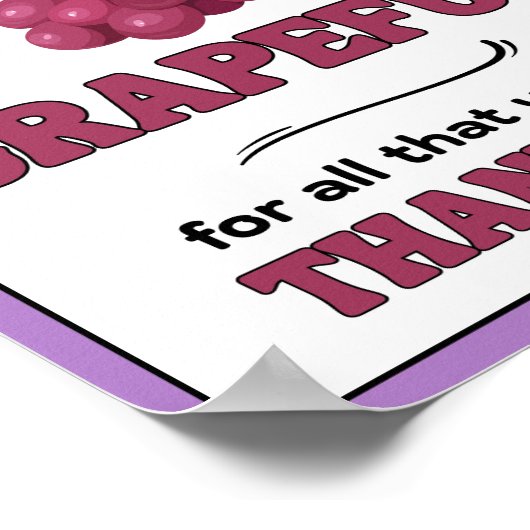 Poster Signe de la semaine d'appréciation, Signe d'appréc (Coin)