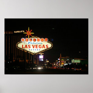 Poster Signe de Las Vegas