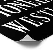 Poster SIGNE DE MÉTRO DE SEattle (Coin)