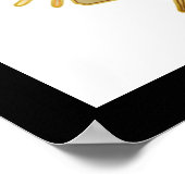 POSTER SIGNE DE PAIX LOVE HANDS (Coin)