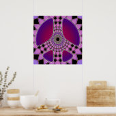 POSTER SIGNE DE PAIX RETRO (Cuisine)