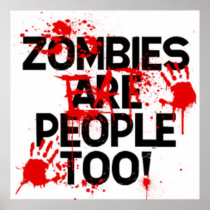 Poster Signe de protestation