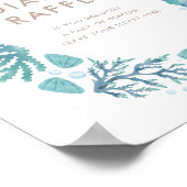 Poster SIGNE DE Raffle Nautique Sous l'Aquarelle de mer (Coin)