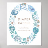 Poster SIGNE DE Raffle Nautique Sous l'Aquarelle de mer (Devant)