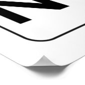 POSTER SIGNE DE SÉCURITÉ DU DANGER NUDIST FUNNY FAKE SIGN (Coin)