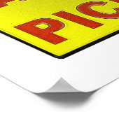 POSTER SIGNE DE SÉCURITÉ POUR LA MAISON OU LE TRAVAIL! (Coin)