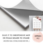 Poster SIGNE DE SIÈGE Mariage rose BROUGE