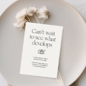 Poster Signe de table Minimalist Capture the Memories