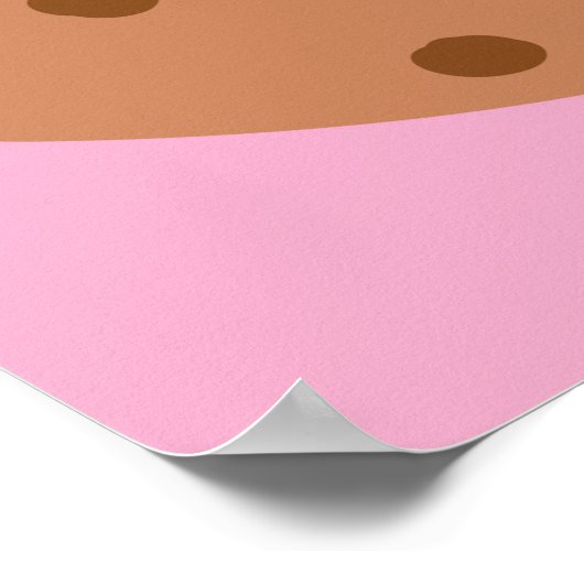 Poster Signe de vente de gâteaux, Faire-part de vente de  (Coin)