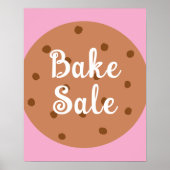 Poster Signe de vente de gâteaux, Faire-part de vente de  (Devant)