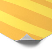 Poster Signe de vente, Vente rétro Signe, Boutique Jaune (Coin)