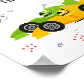 POSTER SIGNE DES DEUX FÊTES D'ANNIVERSAIRE RAPIDE 2E (Coin)