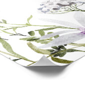 Poster SIGNE DES FAÇONS DE Fête des mariées fleur sauvage (Coin)