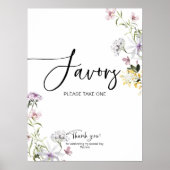 Poster SIGNE DES FAÇONS DE Fête des mariées fleur sauvage (Devant)