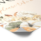 Poster Signe des faveurs Anniversaires de enfants d'autom (Coin)