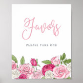 Poster SIGNE DES FEMMES DE JARDIN Rosé (Devant)