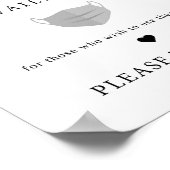 Poster SIGNE DES Masques Mariages Rustiques | Porter Un P (Coin)