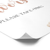 Poster Signe des perles roses et du Prosecco Champagne Fa (Coin)