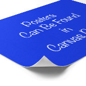 Poster Signe direction (Coin)