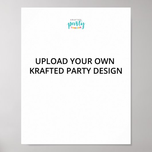 Poster SIGNE do-it-yourself Krafted Party 8x10 (Devant)